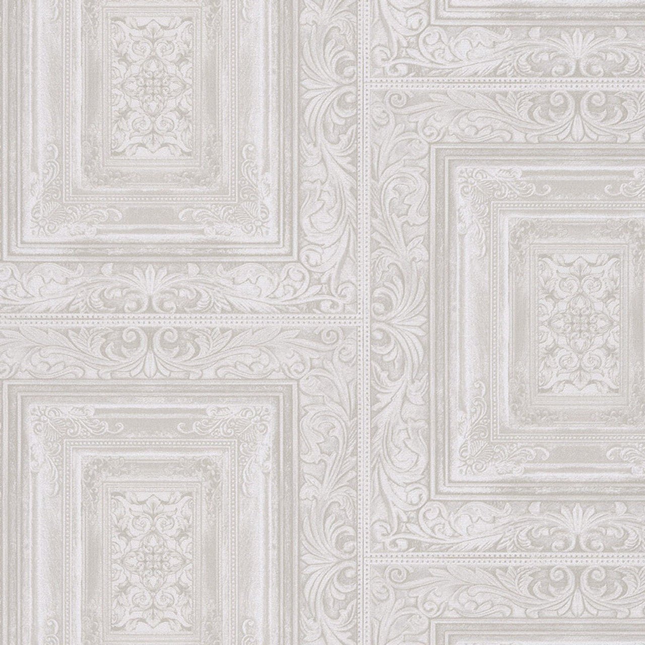 Stature Traditional Wallpaper - Cream - Eijffinger - 382520 - Premier Wallcovering
