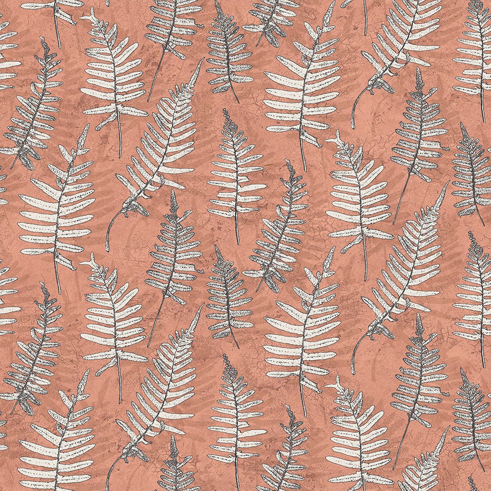 Stensöta Wallpaper - Terracotta - Midbec - 15928 - Premier Wallcovering
