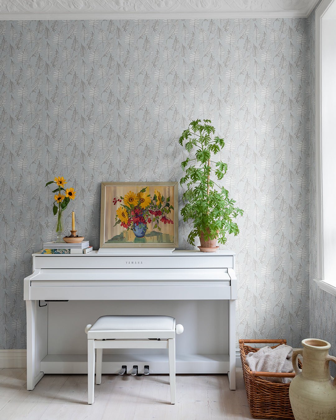 Stensöta Wallpaper - Blue/Gray - Midbec - 15927 - Premier Wallcovering