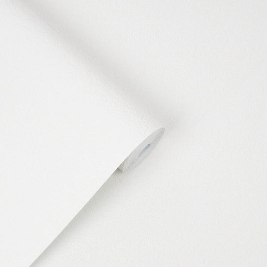 Stipple Paintable Wallpaper - White - Laura Ashley - 113419 - Premier Wallcovering