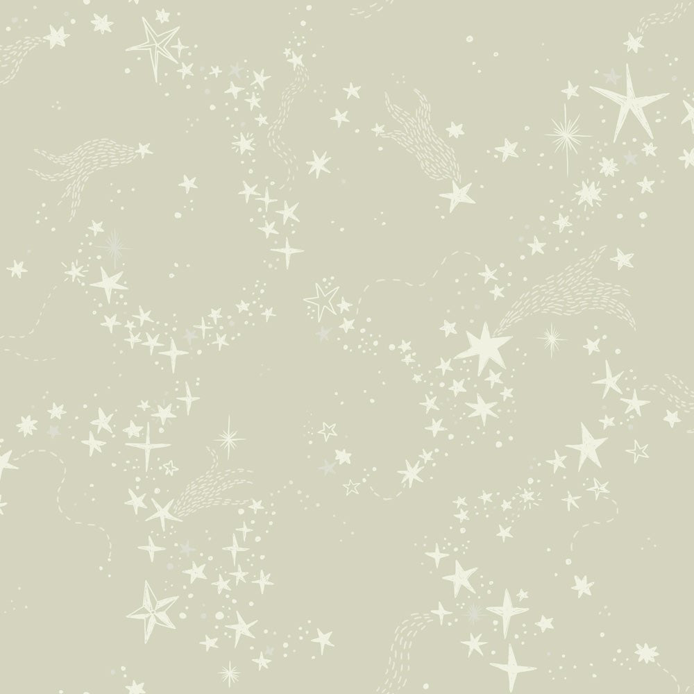 Stjärnorna Wallpaper - Light Green - Midbec - 29021 - Premier Wallcovering