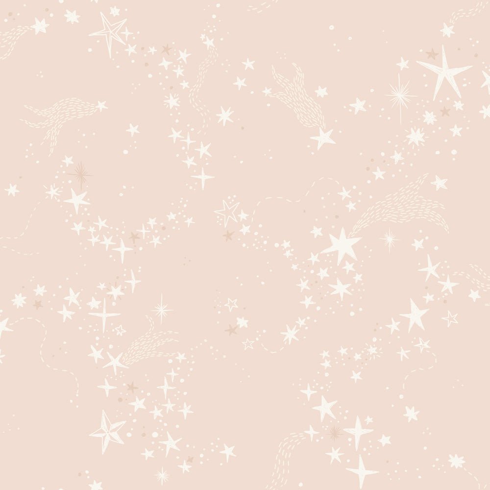 Stjärnorna Wallpaper - Light Pink - Midbec - 29020 - Premier Wallcovering