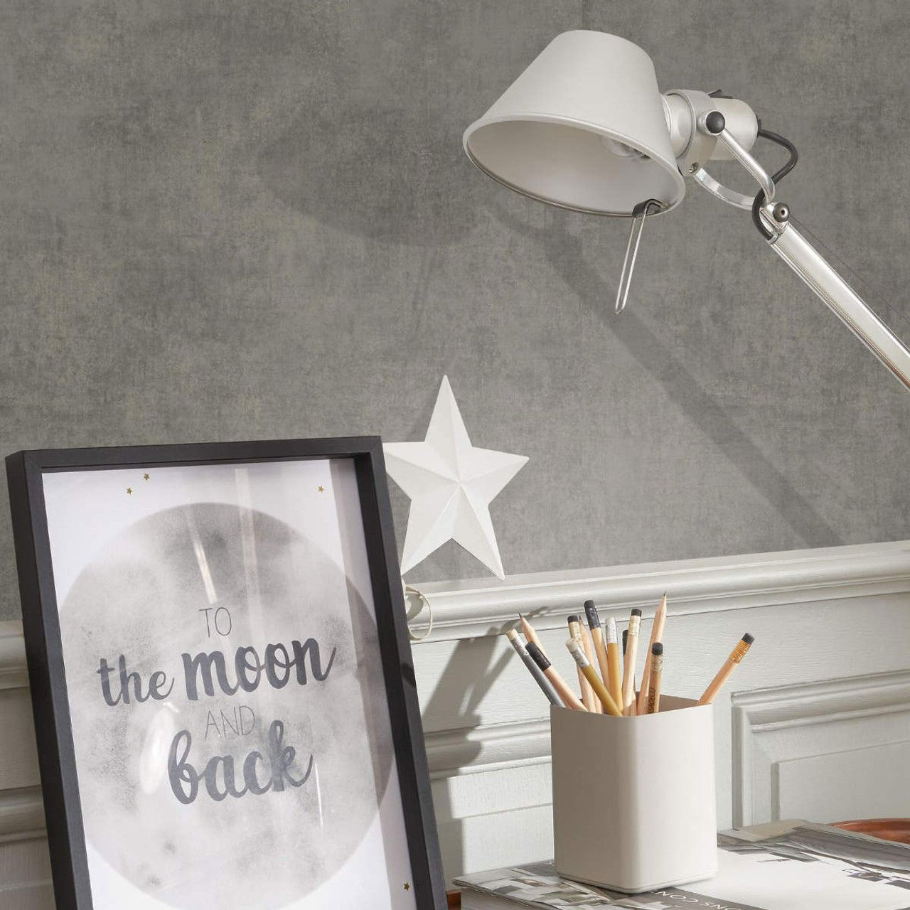 Stone Wallpaper - Anthracite - Casadeco - 80839999 - Premier Wallcovering