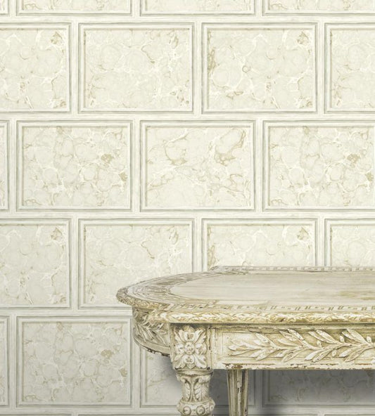 Stones of Venice Wallpaper - Bianco - Madeaux - W2600 - 01 - Premier Wallcovering