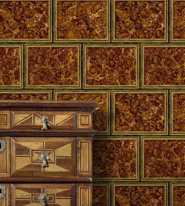 Stones of Venice Wallpaper - Tortoiseshell - Madeaux - W2600 - 07 - Premier Wallcovering