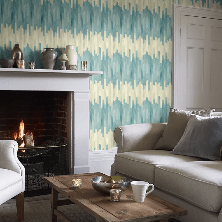 Strata Wallpaper - Seafoam - Ohpopsi - GRA50117W - Premier Wallcovering
