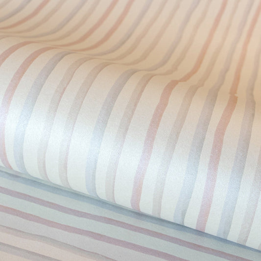 Stripes Great Kids Wallpaper - Pearl - Hohenberger - 26843 - Premier Wallcovering