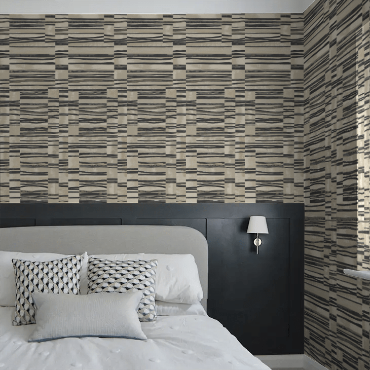 Structures Wallpaper - Nocturne - Ohpopsi - FRA50122W - Premier Wallcovering