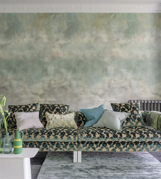 Suisai Wallpaper - Celadon - PDG1114/01 - Designers Guild - Premier Wallcovering