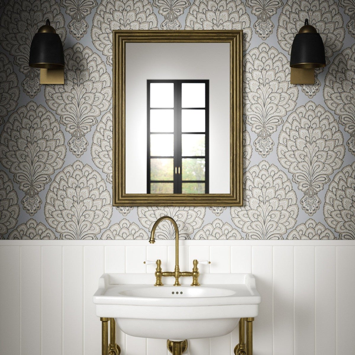 Sultan Wallpaper - Sky - Warner House - Premier Wallcovering