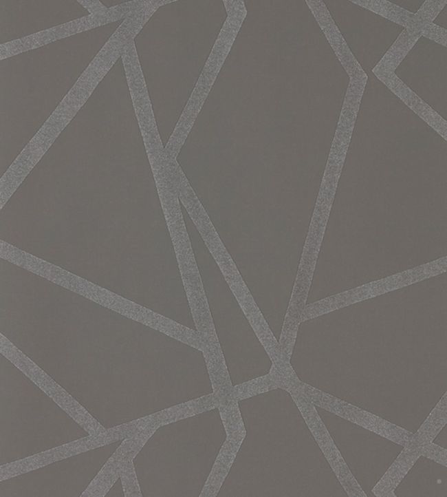 Sumi Shimmer Wallpaper - Flint - HMFW111571 - Harlequin - Premier Wallcovering
