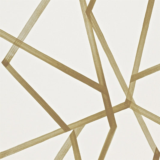 Sumi Wallpaper - Ivory/Mustard - Harlequin - HMOW110884 - Premier Wallcovering