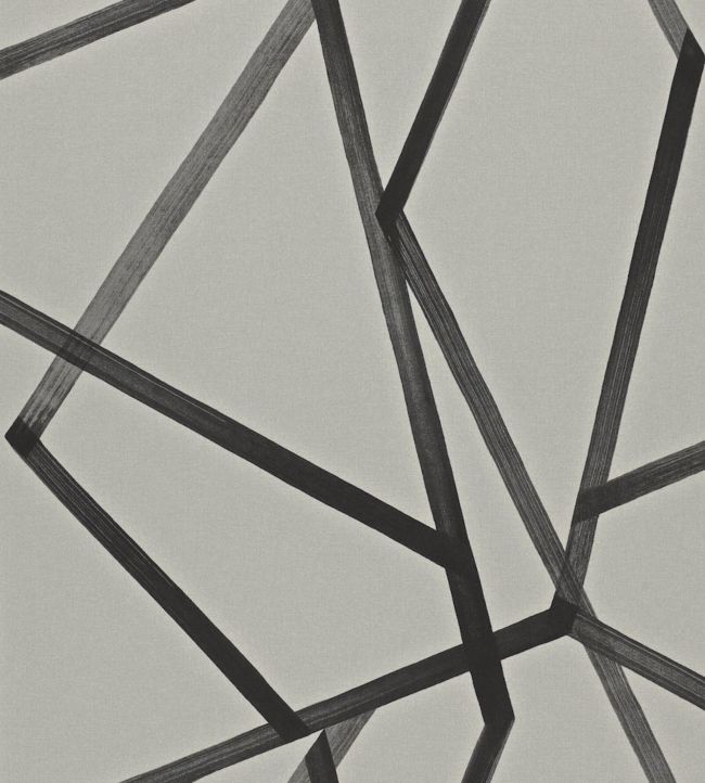 Sumi Wallpaper - Linen/Onyx - HMOW110886 - Harlequin - Premier Wallcovering