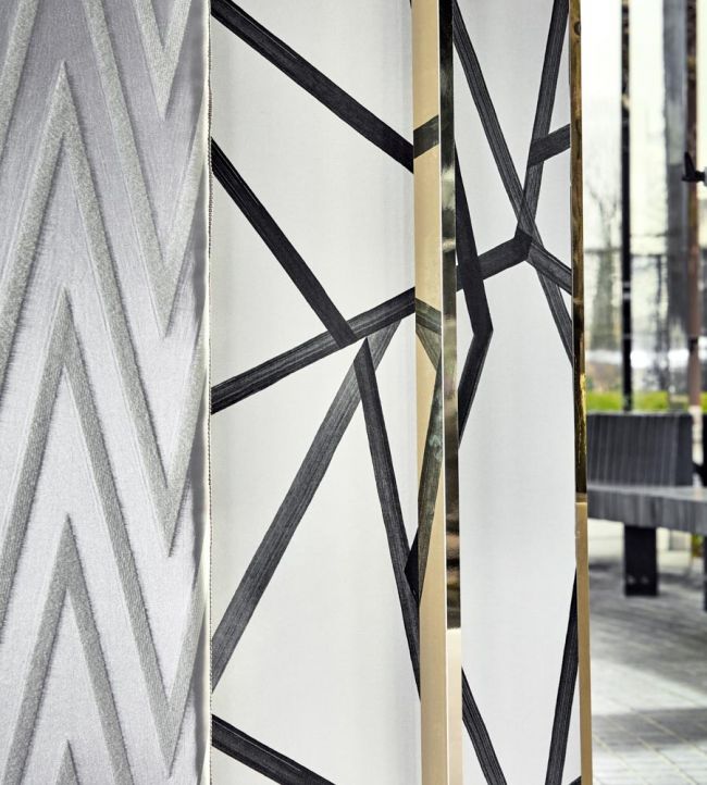 Sumi Wallpaper - Linen/Copper - HTEW112598 - Harlequin - Premier Wallcovering
