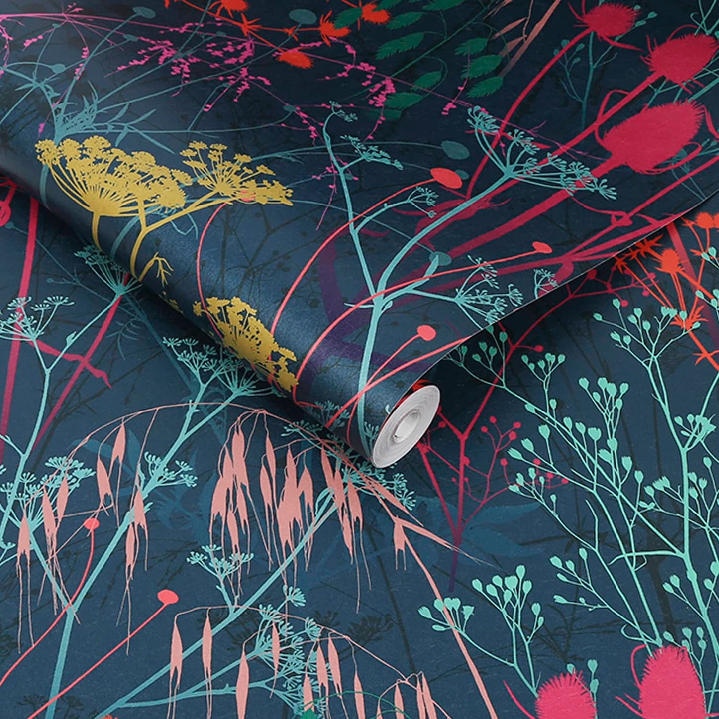 Summer Border Wallpaper - Rainbow - Clarissa Hulse - 120395 - Premier Wallcovering
