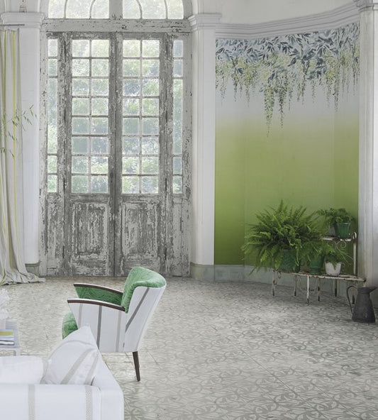 Summer Palace Wallpaper - Grass - PDG657/01 - Designers Guild - Premier Wallcovering