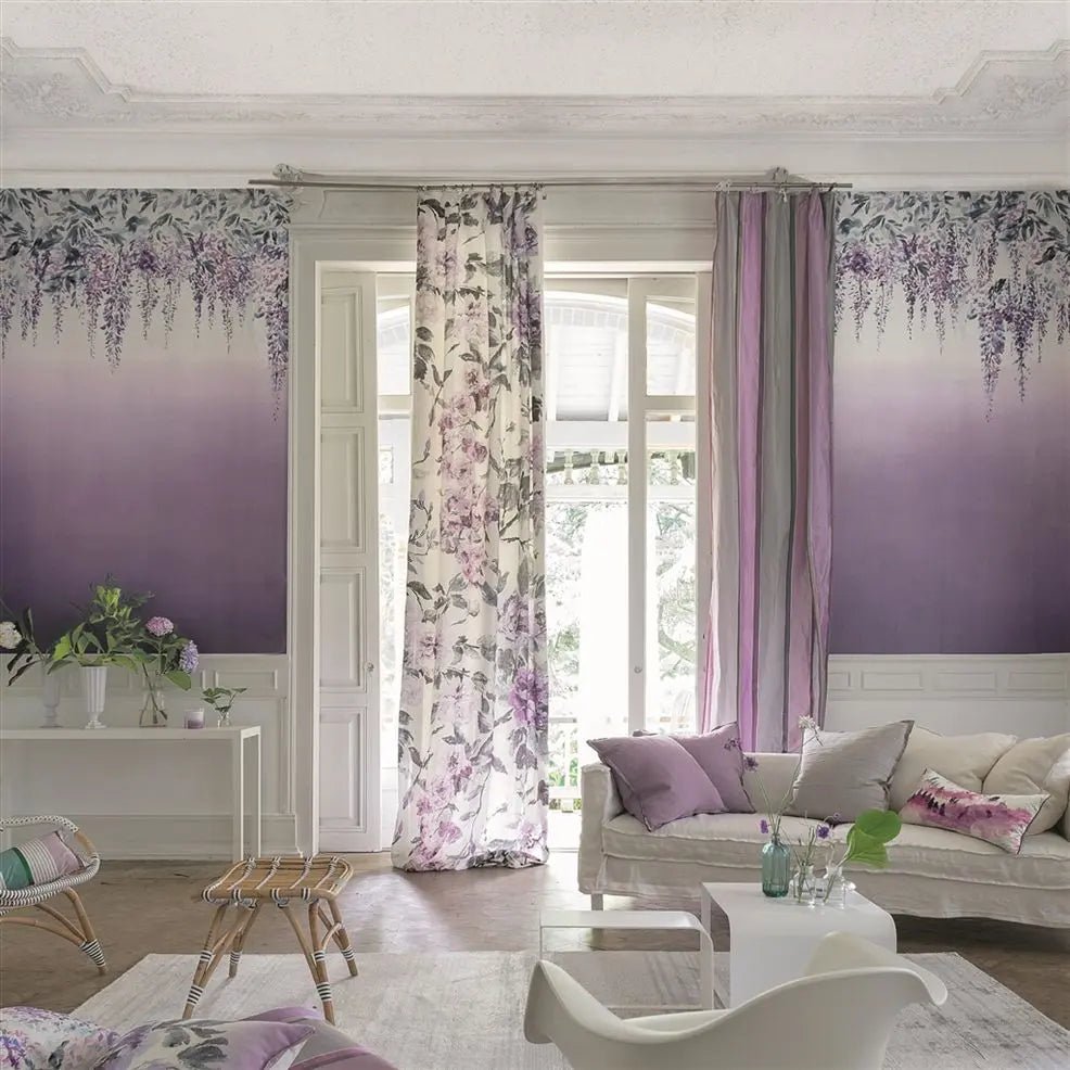 Summer Palace Wallpaper - Grape - Designers Guild - PDG657/02 - Premier Wallcovering