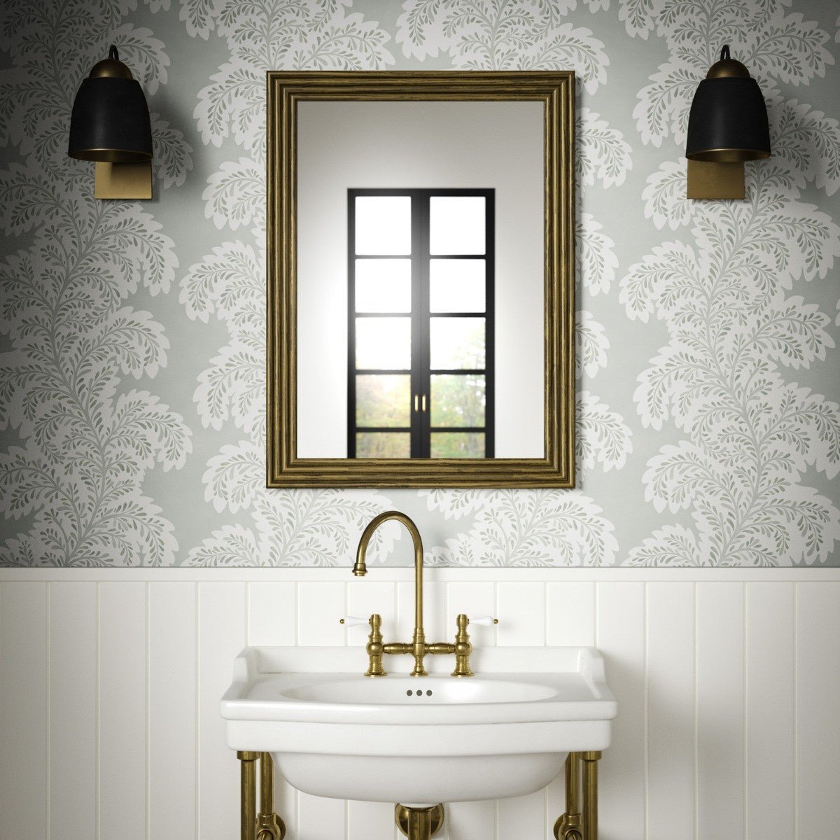 Summerby Wallpaper - Eau De Nil - Warner House - Premier Wallcovering