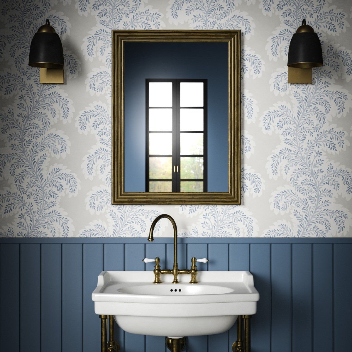 Summerby Wallpaper - Wedgwood - Warner House - Premier Wallcovering