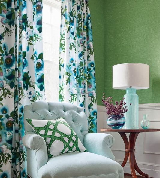 Surfrider Wallpaper - Emerald Green - Thibaut - T13107 - Premier Wallcovering
