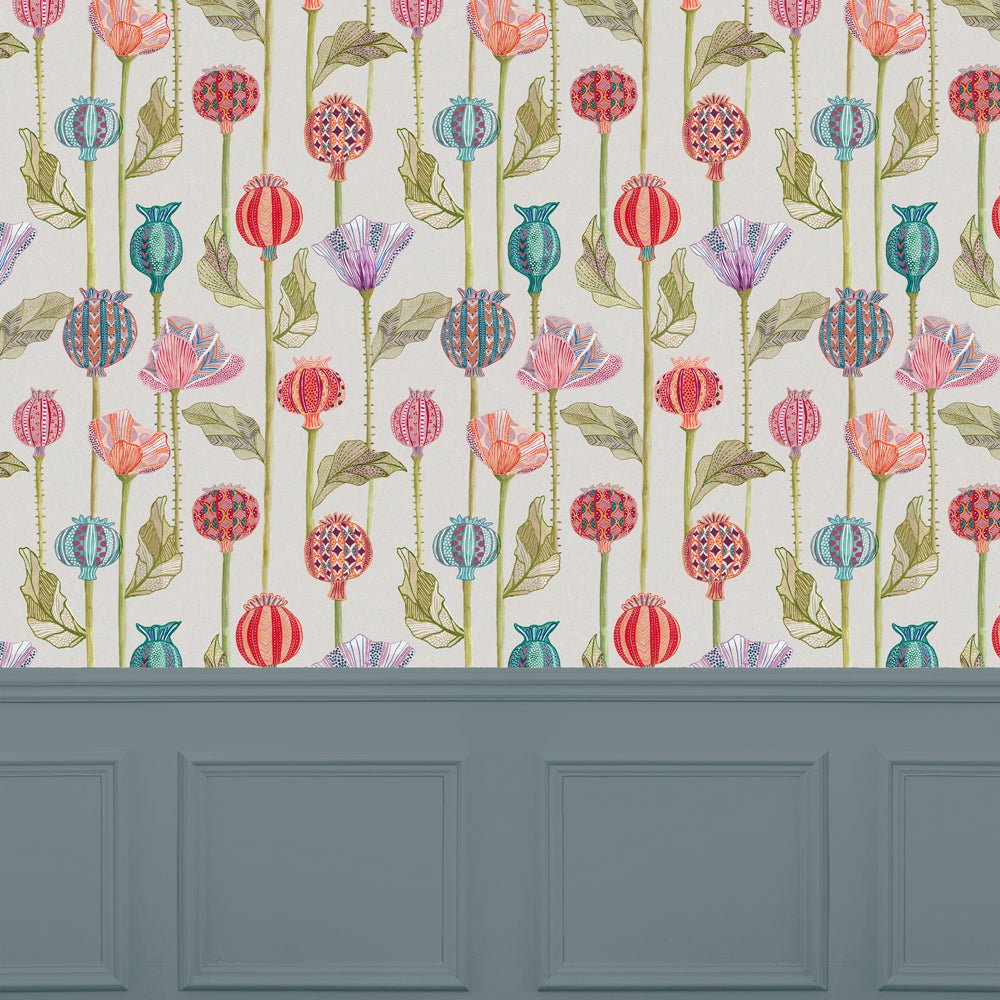 Sutami Wallpaper - Carnival - Voyage Maison - SUTAMI/WPO/CAR - Premier Wallcovering