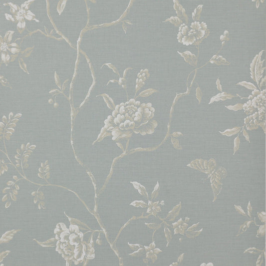 Swedish Tree Wallpaper - Old Blue - Colefax & Fowler - 07165/03 - Premier Wallcovering
