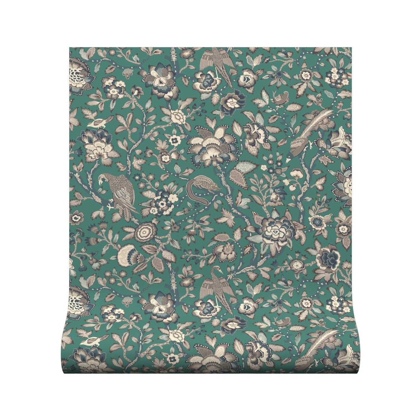 Tabley Wallpaper - Jade - Warner House - Premier Wallcovering