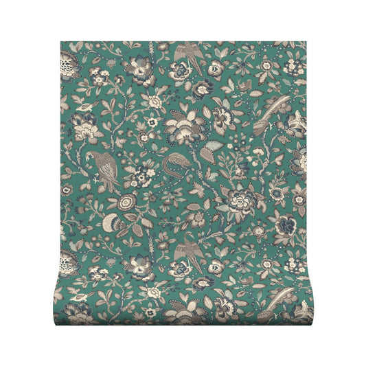 Tabley Wallpaper - Jade - Warner House - Premier Wallcovering