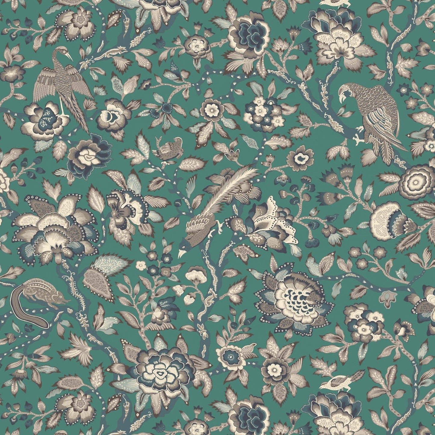 Tabley Wallpaper - Jade - Warner House - Premier Wallcovering