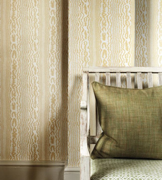 Tagus Wallpaper - Ivory/Stone - Nina Campbell - NCW4206-02 - Premier Wallcovering