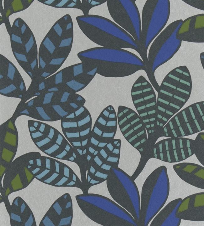 Tanjore Wallpaper - Cobalt - PDG1129/04 - Designers Guild - Premier Wallcovering