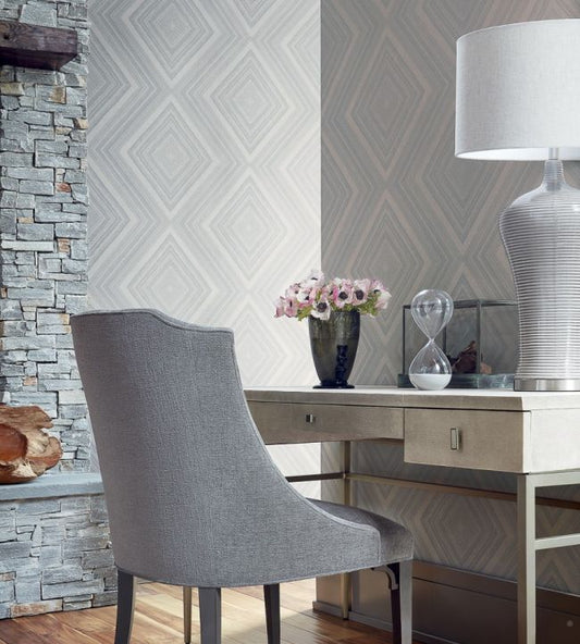 Tappeto Wallpaper - Neutral - Thibaut - T4041 - Premier Wallcovering