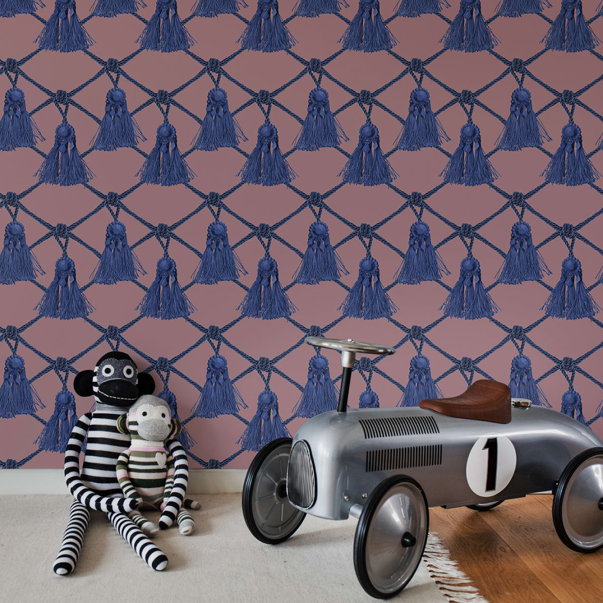 Tassels Wallpaper - Delight - Rebel Walls - R18562 - Premier Wallcovering