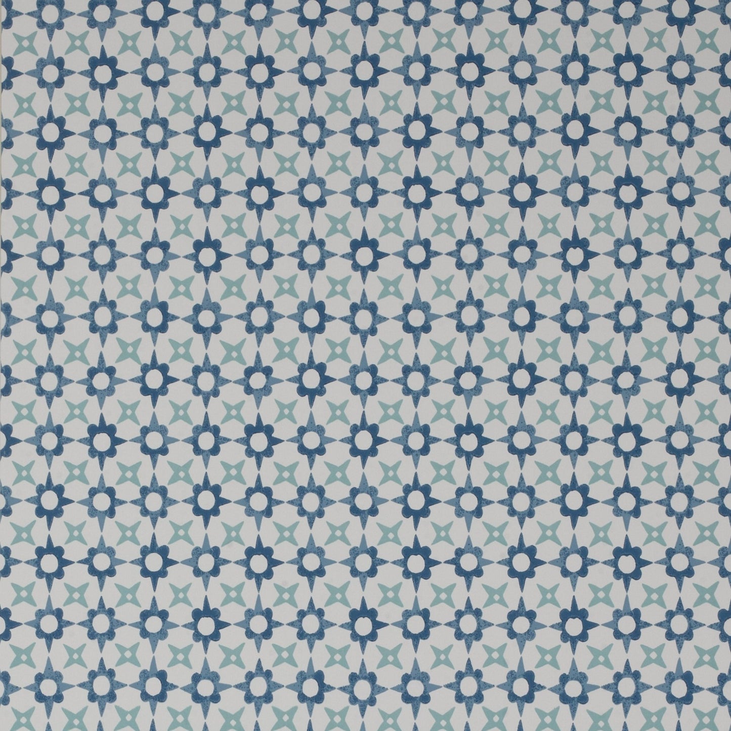 Tassi Wallpaper - Blue - J175W - 06 - Jane Churchill - Premier Wallcovering