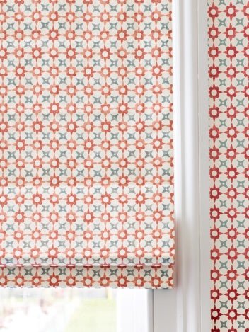 Tassi Wallpaper - Blue - J175W - 06 - Jane Churchill - Premier Wallcovering