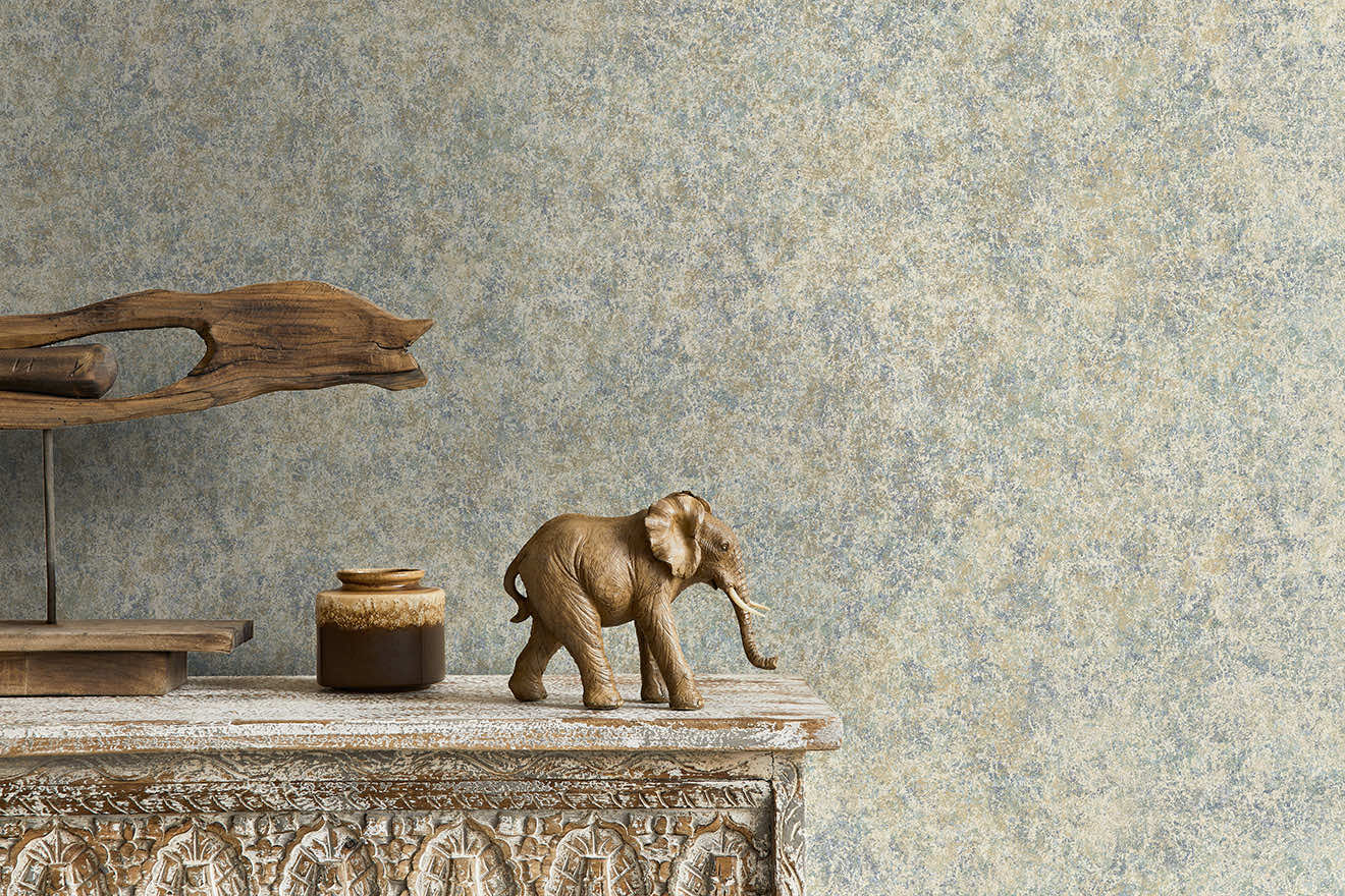 Tassili Wallpaper - Sky Blue - Holden Décor - 66063 - Premier Wallcovering