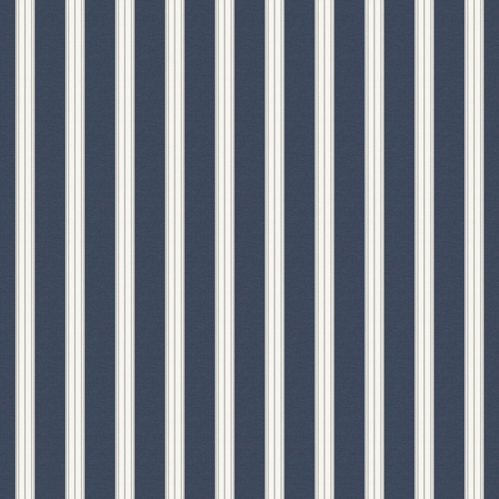 Tatton Wallpaper - Navy - Timothy Wilman - TW2481 - Premier Wallcovering