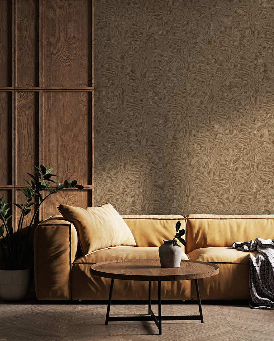 Tenere Wallpaper - Terracotta - Holden Décor - 66010 - Premier Wallcovering