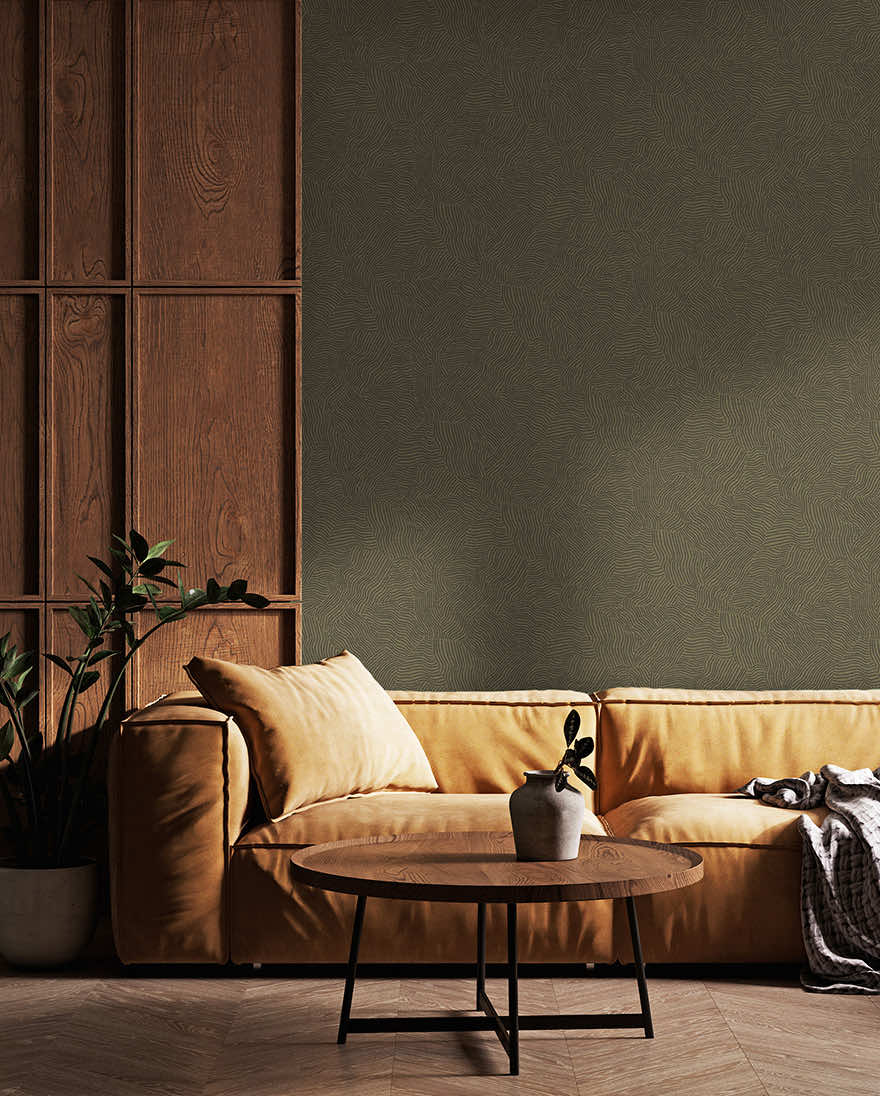Tenere Wallpaper - Olive - Holden Décor - 66013 - Premier Wallcovering