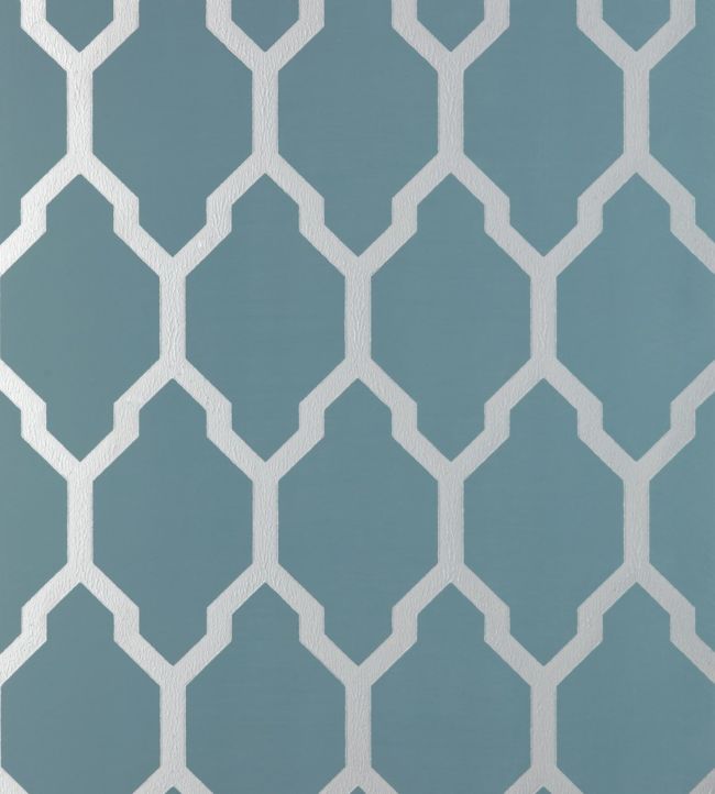 Tessella Wallpaper - Silver - 3614 - Farrow & Ball - Premier Wallcovering