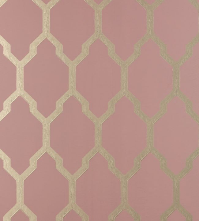 Tessella Wallpaper - Pink - 3612 - Farrow & Ball - Premier Wallcovering