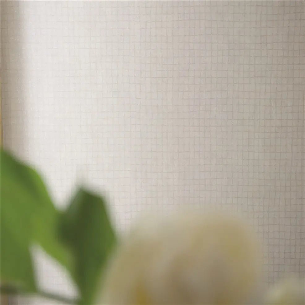 Tesserae Wallpaper - Ivory - P596/01 - Designers Guild - Premier Wallcovering