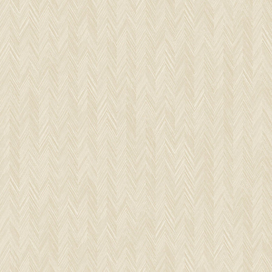 Texture FX Chevron Wallpaper - Beige - Galerie - G78128 - Premier Wallcovering