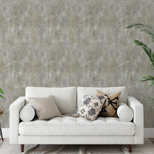 Textured Plain Wallpaper - Grey - Grandeco - A67901 - Premier Wallcovering
