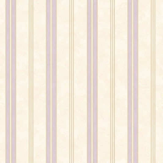 Textured Stripes Wallpaper - Purple - SK Filson - SK10045 - Premier Wallcovering