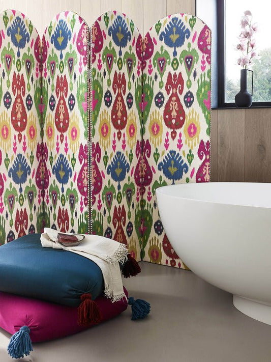 Thara Fabric - Abricot - Manuel Canovas - M4071-01 - Premier Wallcovering