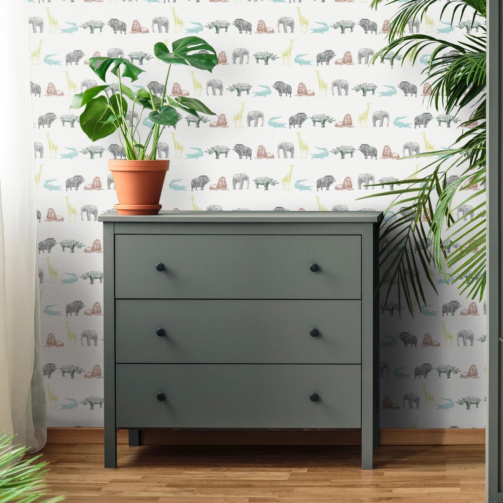 The Ark Wallpaper - Multi - Lust Home - LH900089 - Premier Wallcovering
