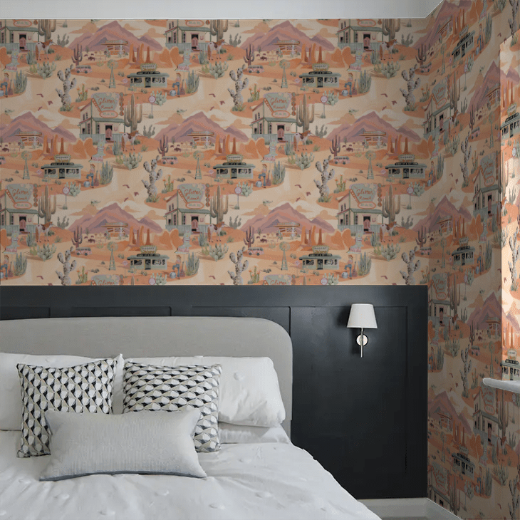 The Glitter Ranch Wallpaper - Desert Tan - Brand McKenzie - BMGI006/08A - Premier Wallcovering