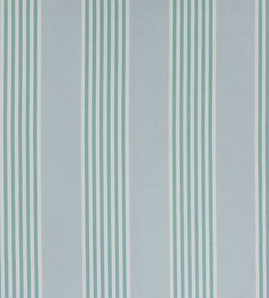 The Hudson Stripe Performance Fabric - Turchese - Christopher Farr Cloth - CFF248 - 02 - Premier Wallcovering
