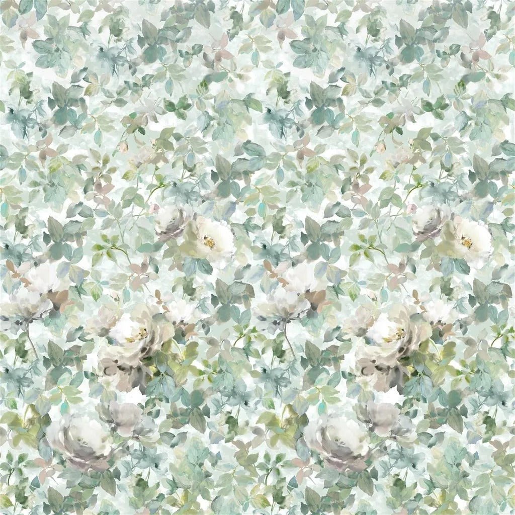 Thelmas Garden Wallpaper - Celadon - PDG1155/01 - Designers Guild - Premier Wallcovering
